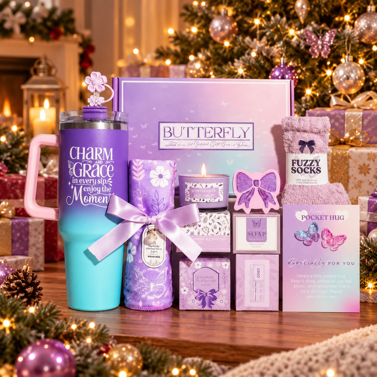 Set cadou femei Butterfly