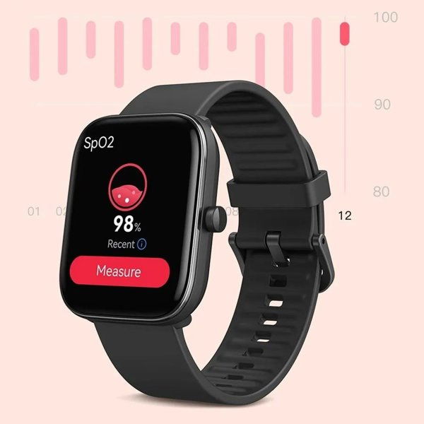 Ceas smartwatch Xiaomi Haylou GST Lite smartwatch black [2]