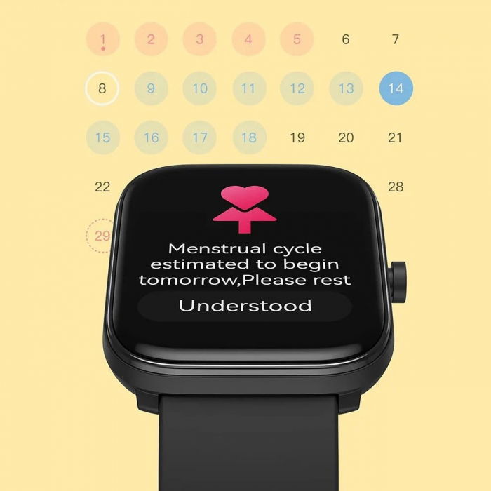 Ceas smartwatch Xiaomi Haylou GST Lite smartwatch black [5]