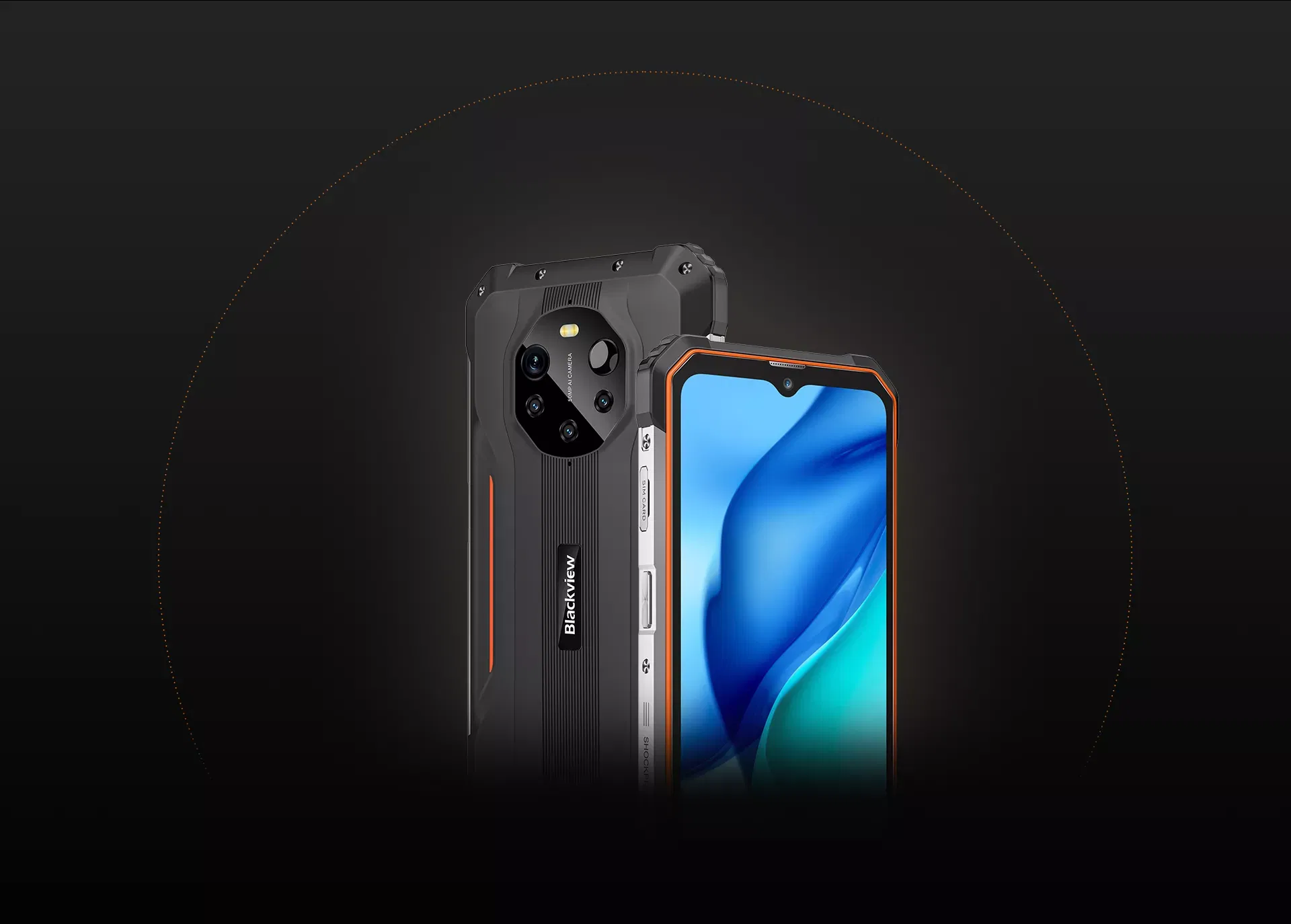 Telefon Blackview BL8800 Pro 5G, Camera Termala, Display 6.58", 5G ,128gb memorie, 8gb ram,8,380 mAh [7]