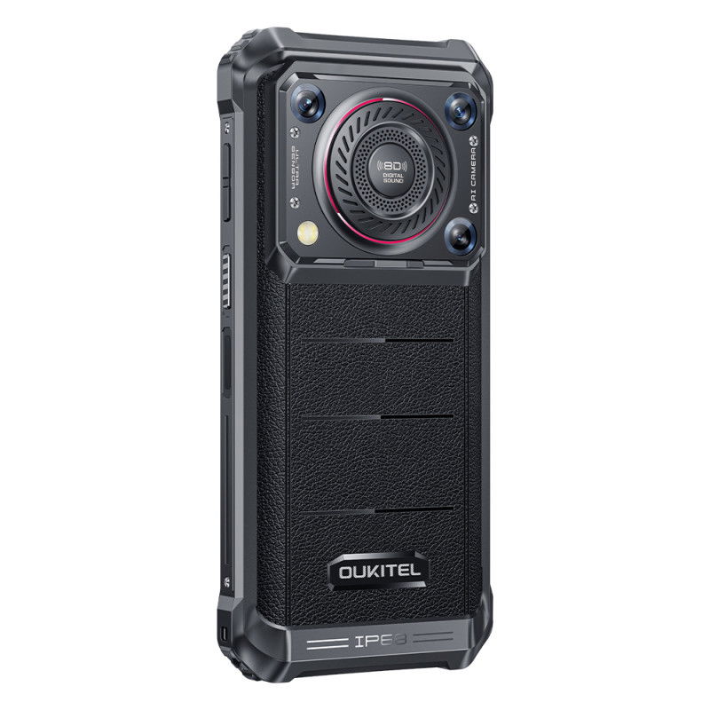 Telefon mobil Oukitel WP36, 4G, 6.52" HD+, 16GB RAM (8GB + 8GB extensibili), 128GB ROM, Android 13, MediaTek 8788, Sunet Digital 8D 128db, NFC, Amprenta, 10600mAh, Dual SIM [2]