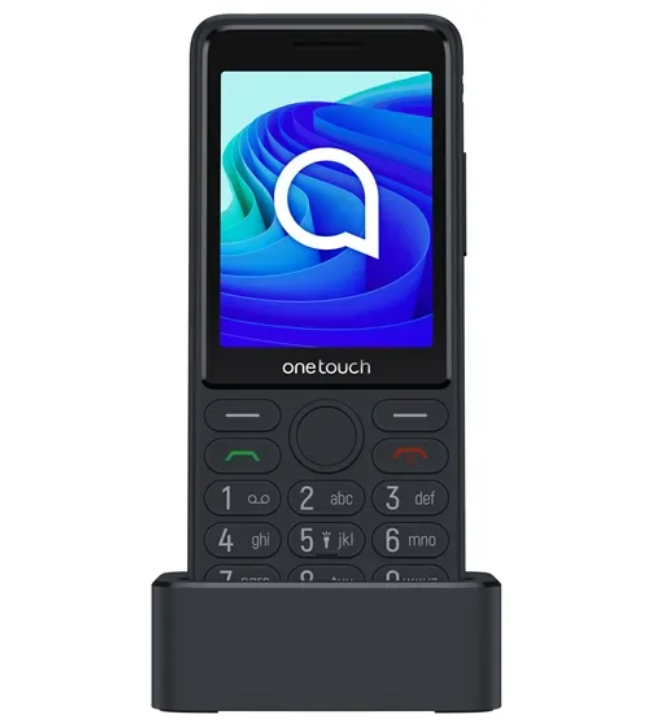 Telefon mobil, TCL, onetouch 4042s 4G, cu buton SOS, andocare, Gri inchis / Telefon Seniori / Telefon batrani / Telefon taste [1]