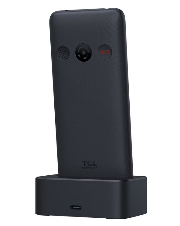 Telefon mobil, TCL, onetouch 4042s 4G, cu buton SOS, andocare, Gri inchis / Telefon Seniori / Telefon batrani / Telefon taste [3]