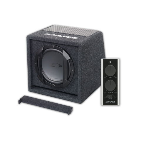 Accesorii - Alpine Subwoofer auto 8 inch 300W cu amplificator incorporat