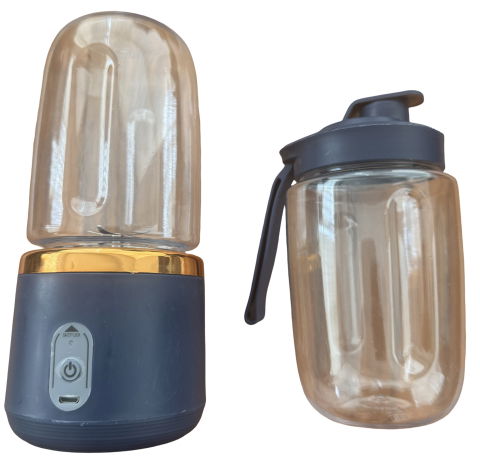 Blender - Blender portabil 400ml VK534 cu 2 căni – ideal pentru sală și camping