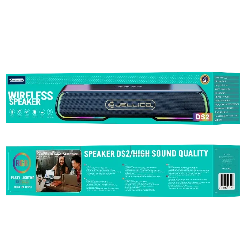 Boxa JELLICO bluetooth speaker DS2 Black [1]