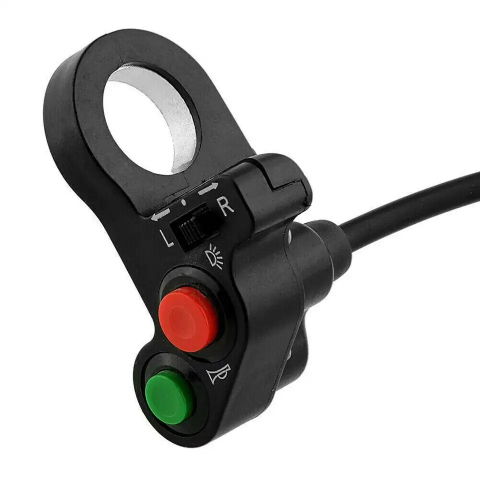 Accesorii atv - Buton Semnalizare si on off si claxon  Polaris, Can Am, Canam cfmoto, prindere pe ghidon, buton semnalizare atv prindere pe ghidon