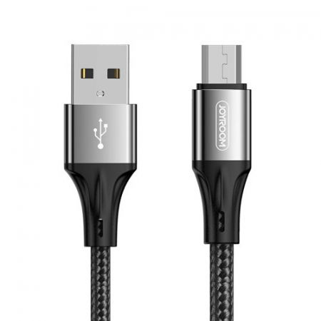 Pentru Telefoane Samsung - Cablu date Micro USB Micro USB Joyroom USB - micro USB cable 3 A 1 m black