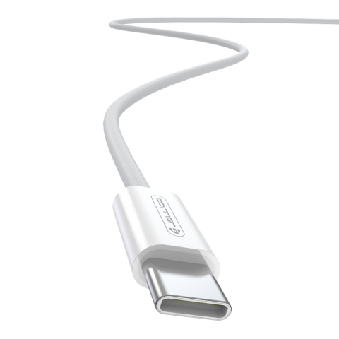 Cablu date Type C la Type C , USB-C la USB-C, 60 W,  1m (alb)  Jellico [4]
