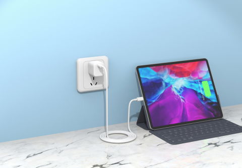 Cablu date Type C la Type C , USB-C - USB-C PD 60W 1M White [3]