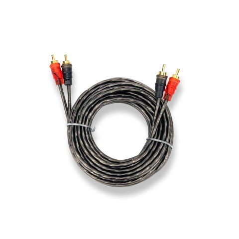Accesorii - Cablu RCA 5m pentru amplificator auto TV și sisteme audio Hi-Fi