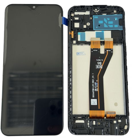 Display-uri si Touchscreen-uri - Display Samsung Galaxy A14 4G A145F Versiune NON EU cu Rama