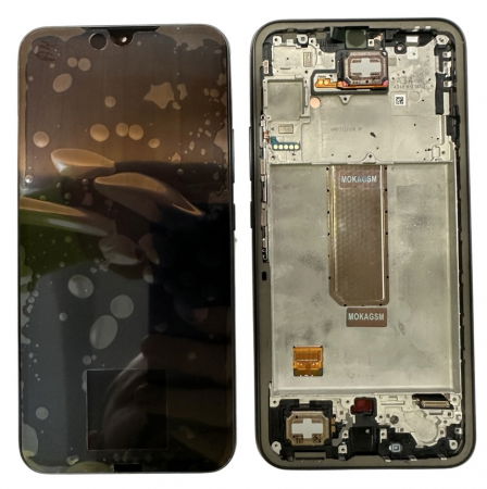 Piese si Componente GSM - Display Samsung Galaxy A34 5g  Cu Rama  Black