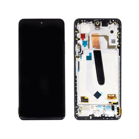 Display-uri si Touchscreen-uri - Display Xiaomi Poco F3 cu Rama Black Original Service Pack