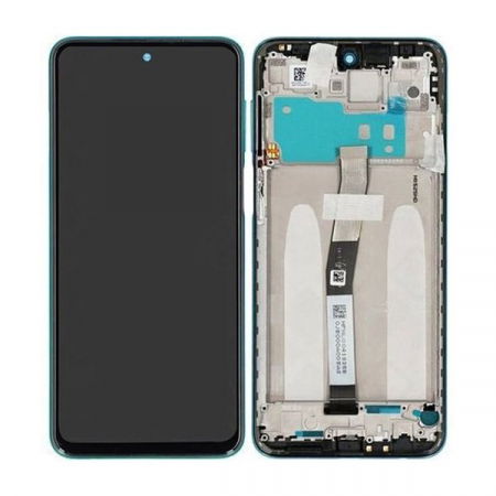 Display-uri si Touchscreen-uri - Display Xiaomi Redmi Note 9 Pro 5G Cu rama Black Original Service Pack
