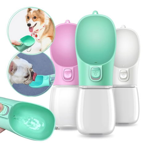 Farfurii mancare caini si pisici - Flacon apa pentru caini si animale de companie