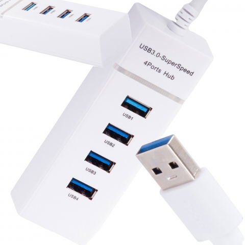 Diverse - Hub USB 3.0 splitter porturi Adaptor adaptor splitter cu 4 porturi