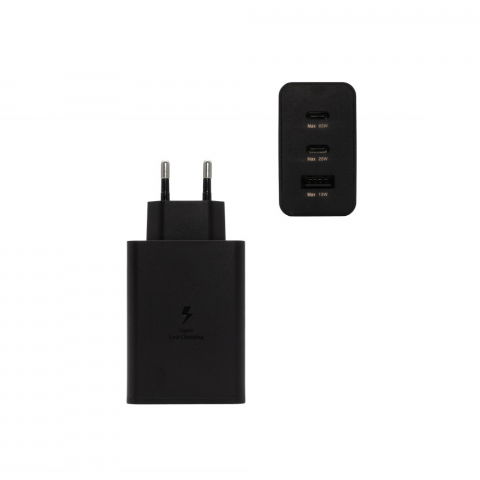 Pentru iPhone - Incarcator 65W, USB C, 5A cu cablu 1 metru Negru Litte