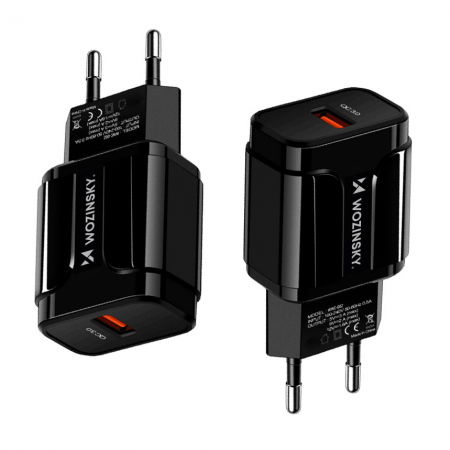 Incarcatoare Retea - Incarcator Quick Charge 3.0 3 Amperi , Negru, Universal