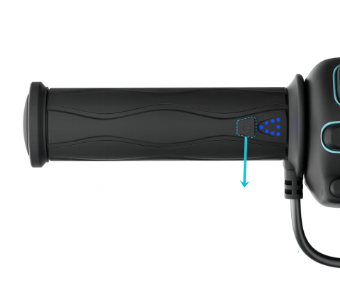 Accesorii atv - Manere incalzite ATV Mansoane incalzite| 5 trepte control temperatura 12V