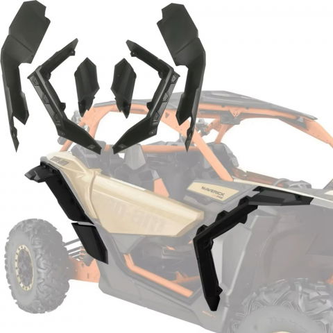 Accesorii Side by Side - Overfendere Can am Maverick X3/canam/ Extensii aripi maverick /Protectii noroi Can am Maverick X3/ aparatori de noroi Maverick X3
