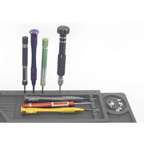 Aparatura Service - Pad Silicon banc lucru profesional service gsm ,organizator, 30x45cm , negru