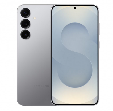 Samsung - Telefon Samsung Galaxy S25+, Dual SIM, 12GB RAM, 256GB, 5G, Silver Shadow