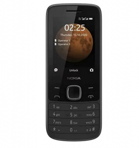 Nokia - Telefon Nokia 225 4G negru – telefon cu butoane pentru seniori