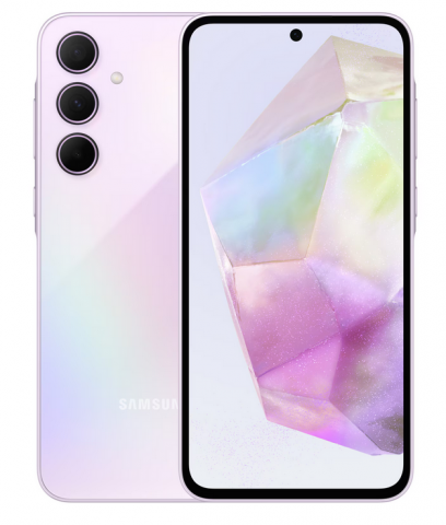 Samsung - Telefon mobil Samsung Galaxy A35, Dual SIM, 6GB, 128GB, 5G, Awesome Lilac