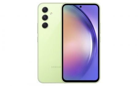 Samsung - Telefon mobil Samsung Galaxy A54, Dual SIM, 8GB RAM, 128GB, 5G, Lime