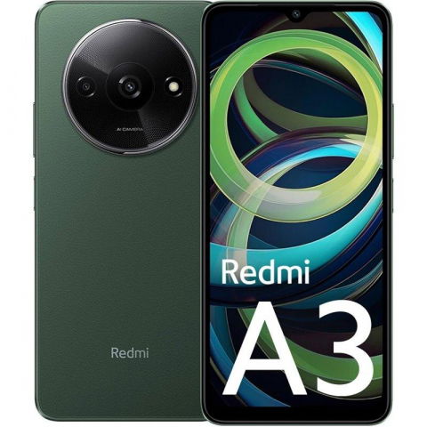 Telefoane Mobile - Telefon mobil Xiaomi Redmi A3, 3GB RAM, 64GB, 4G, Green
