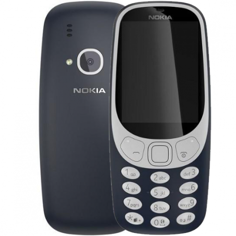 Nokia - Nokia 3310 Blue Dark