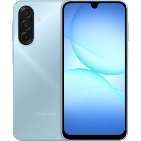 Samsung - Telefon Samsung Galaxy A17, Display 6.7 inch, 5000mAh, 4GB RAM, 128GB, 4G, Blue