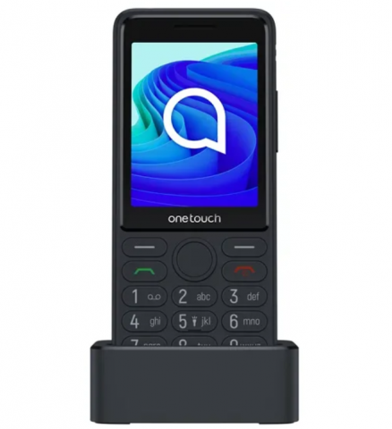 Telefon mobil, TCL, onetouch 4042s 4G, cu buton SOS, andocare, Gri inchis / Telefon Seniori / Telefon batrani / Telefon taste [0]