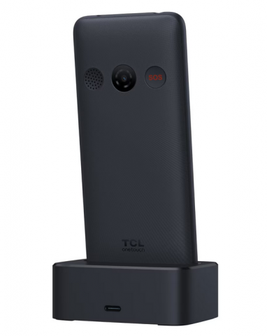 Telefon mobil, TCL, onetouch 4042s 4G, cu buton SOS, andocare, Gri inchis / Telefon Seniori / Telefon batrani / Telefon taste [2]