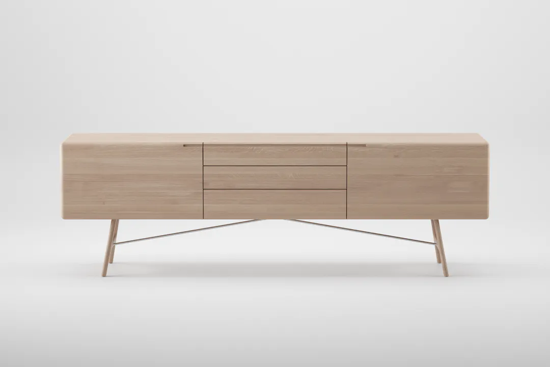 Tesa Sideboard Artisan solid wood [3]