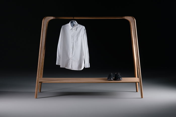 Swing coat stand oak Artisan 130 × 65 × 140 cm [1]