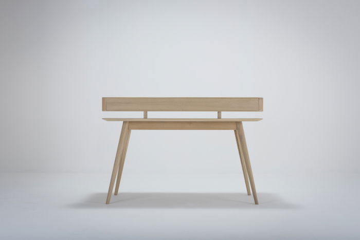 Stafa desk - with shelf Solid Oak Gazzda 140x80x94cm [5]