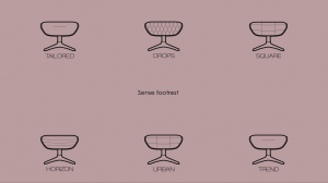 Flexlux Sense Square Chair - Leather Black [4]