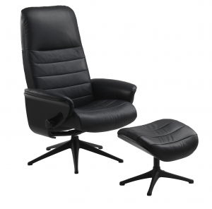 Flexlux Sense Horizon Chair - Leather Soft Black [2]