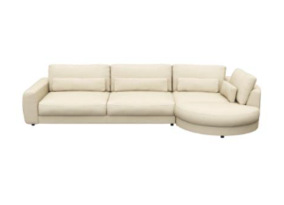 Produse - Petrone Corner Sofa 359x167cm COmbo 0081 corner left sofa with fabric finish Copparo Sandy Beige 1460