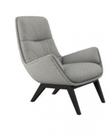 Produse - Moro Chair Theca Flexlux with black wooden legs