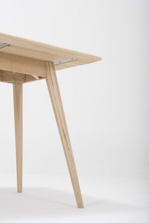 Stafa Desk - without shelf Solid Oak Gazzda 140x80x75cm [4]