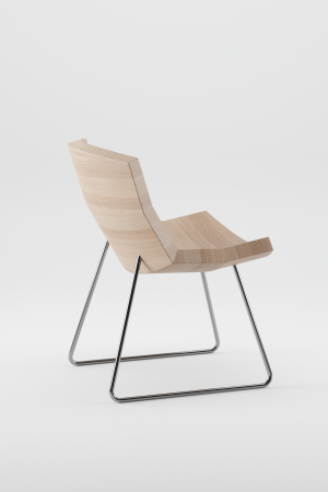 Artisan - Scaun ChunkArtisan lemn masiv