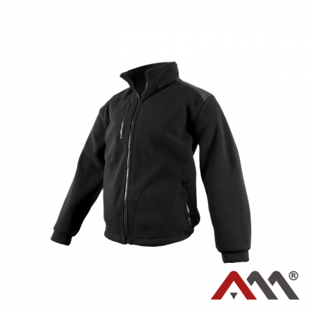 BLUZE PROTECTIE - Bluza Polar NEXO gros cu insertii negre de tip Oxford