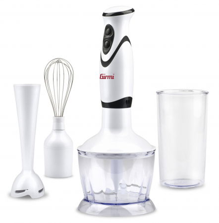 Blendere & Tocatoare - Blender chopper si mixer 3 in 1 din otel inoxidabil cu 2 vase gradate de 500 ml si 750 ml Girmi MX15