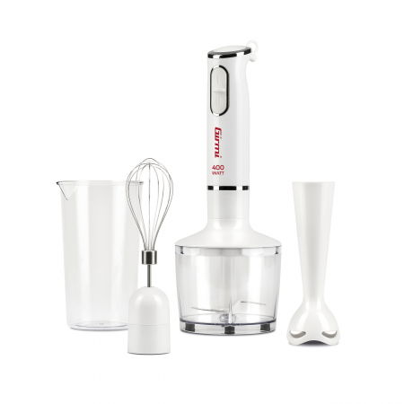 Blendere & Tocatoare - Blender chopper si mixer 3 in 1 Girmi Italia cu 2 vase gradate de 750 ml si 500 ml 400W  MX16