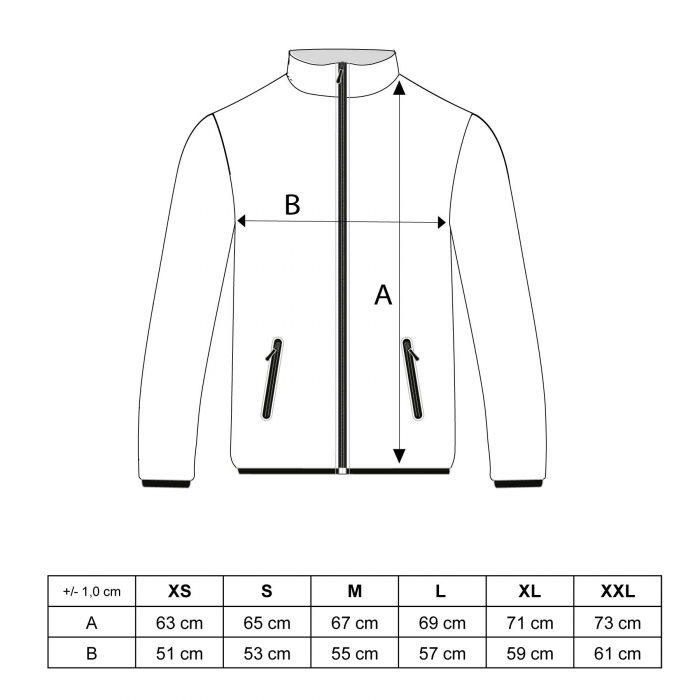 Bluza trening “WAKO Emotion”, Top Ten, Albastru-Alb, XS [5]