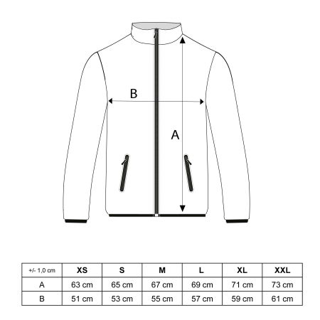 Bluza trening “WAKO Emotion”, Top Ten, Albastru-Alb, XS [4]