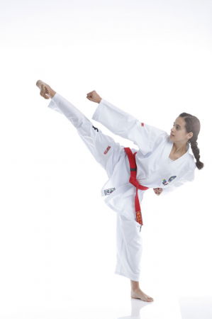 Dobok-uri, Uniforme, Combinezoane - Dobok Diamond, aprobat ITF, Top Ten, Alb,140 cm